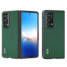 Coque Luxe Cuir et Plastique Housse Etui Mat BH3 pour Huawei Honor Magic Vs2 5G Vert