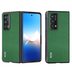 Coque Luxe Cuir et Plastique Housse Etui Mat BH5 pour Huawei Honor Magic Vs2 5G Vert