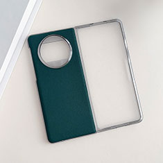 Coque Luxe Cuir et Plastique Housse Etui Mat BH7 pour Huawei Mate X5 Vert