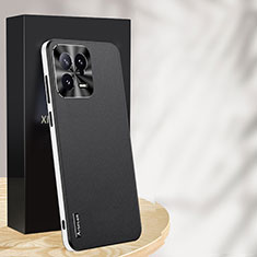Coque Luxe Cuir Housse Etui AT1 pour Xiaomi Mi 13 5G Noir