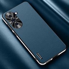 Coque Luxe Cuir Housse Etui AT2 pour Huawei Nova 10 Bleu