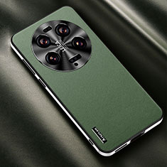 Coque Luxe Cuir Housse Etui AT2 pour Xiaomi Mi 13 Ultra 5G Vert