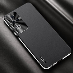 Coque Luxe Cuir Housse Etui AT2 pour Xiaomi Redmi K50 5G Noir