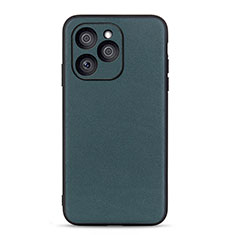 Coque Luxe Cuir Housse Etui B01H pour Huawei Honor 60 SE 5G Vert