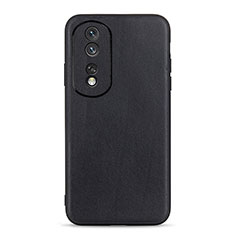 Coque Luxe Cuir Housse Etui B01H pour Huawei Honor 80 5G Noir