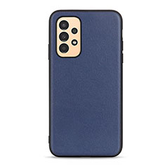 Coque Luxe Cuir Housse Etui B01H pour Samsung Galaxy A13 4G Bleu