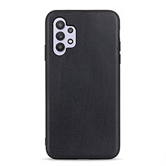 Coque Luxe Cuir Housse Etui B01H pour Samsung Galaxy A32 4G Noir