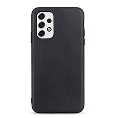 Coque Luxe Cuir Housse Etui B01H pour Samsung Galaxy A53 5G Noir