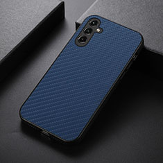 Coque Luxe Cuir Housse Etui B01H pour Samsung Galaxy Jump3 5G Bleu