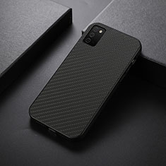 Coque Luxe Cuir Housse Etui B01H pour Samsung Galaxy M02s Noir