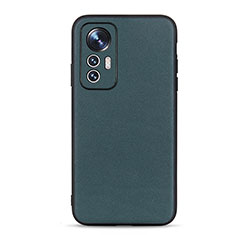 Coque Luxe Cuir Housse Etui B01H pour Xiaomi Mi 12 5G Vert