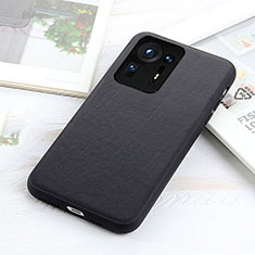 Coque Luxe Cuir Housse Etui B01H pour Xiaomi Mi Mix 4 5G Noir