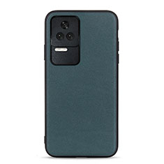 Coque Luxe Cuir Housse Etui B01H pour Xiaomi Redmi K50 5G Vert