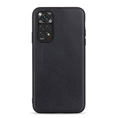 Coque Luxe Cuir Housse Etui B01H pour Xiaomi Redmi Note 11S 4G Noir