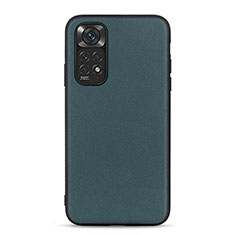 Coque Luxe Cuir Housse Etui B01H pour Xiaomi Redmi Note 11S 4G Vert