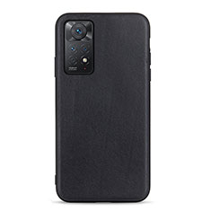 Coque Luxe Cuir Housse Etui B01H pour Xiaomi Redmi Note 12 Pro 4G Noir