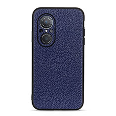 Coque Luxe Cuir Housse Etui B02H pour Huawei Honor 50 SE 5G Bleu