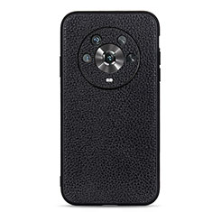 Coque Luxe Cuir Housse Etui B02H pour Huawei Honor Magic4 5G Noir