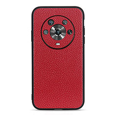 Coque Luxe Cuir Housse Etui B02H pour Huawei Honor Magic4 5G Rouge