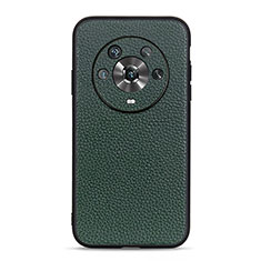 Coque Luxe Cuir Housse Etui B02H pour Huawei Honor Magic4 5G Vert