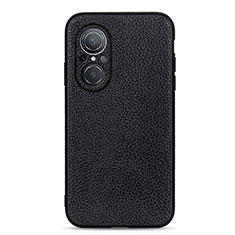 Coque Luxe Cuir Housse Etui B02H pour Huawei Nova 9 SE Noir