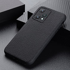 Coque Luxe Cuir Housse Etui B02H pour Realme Q5 5G Noir