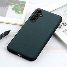 Coque Luxe Cuir Housse Etui B02H pour Samsung Galaxy M44 5G Vert