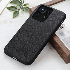 Coque Luxe Cuir Housse Etui B02H pour Xiaomi Mi Mix 4 5G Noir