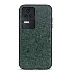 Coque Luxe Cuir Housse Etui B02H pour Xiaomi Redmi K50 Pro 5G Vert