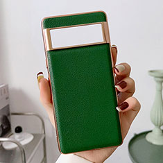 Coque Luxe Cuir Housse Etui B03H pour Google Pixel 7 Pro 5G Vert