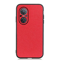 Coque Luxe Cuir Housse Etui B03H pour Huawei Nova 9 SE Rouge