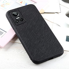 Coque Luxe Cuir Housse Etui B03H pour Realme GT Neo3 5G Noir