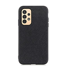 Coque Luxe Cuir Housse Etui B03H pour Samsung Galaxy A13 4G Noir