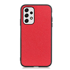 Coque Luxe Cuir Housse Etui B03H pour Samsung Galaxy A23 4G Rouge