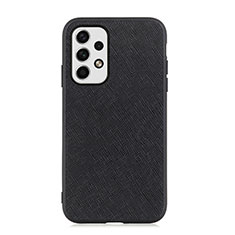 Coque Luxe Cuir Housse Etui B03H pour Samsung Galaxy A23 5G Noir