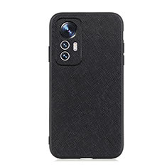 Coque Luxe Cuir Housse Etui B03H pour Xiaomi Mi 12 5G Noir