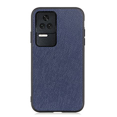 Coque Luxe Cuir Housse Etui B03H pour Xiaomi Redmi K50 5G Bleu