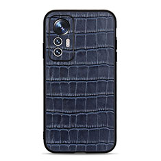 Coque Luxe Cuir Housse Etui B04H pour Xiaomi Mi 12S Pro 5G Bleu