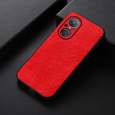 Coque Luxe Cuir Housse Etui B05H pour Huawei Nova 9 SE Rouge