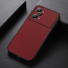 Coque Luxe Cuir Housse Etui B05H pour Oppo K10 Pro 5G Rouge