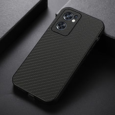 Coque Luxe Cuir Housse Etui B05H pour Oppo Reno7 SE 5G Noir