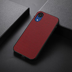 Coque Luxe Cuir Housse Etui B05H pour Samsung Galaxy A03 Core Rouge