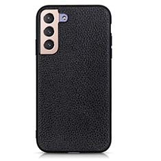 Coque Luxe Cuir Housse Etui B05H pour Samsung Galaxy S21 FE 5G Noir