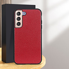 Coque Luxe Cuir Housse Etui B05H pour Samsung Galaxy S24 5G Rouge