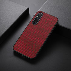 Coque Luxe Cuir Housse Etui B05H pour Sony Xperia 1 V Rouge