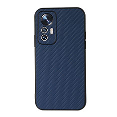 Coque Luxe Cuir Housse Etui B05H pour Xiaomi Mi 12S 5G Bleu