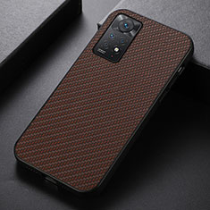 Coque Luxe Cuir Housse Etui B05H pour Xiaomi Redmi Note 12 Pro 4G Marron