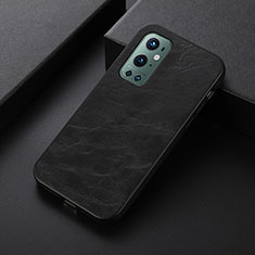 Coque Luxe Cuir Housse Etui B06H pour OnePlus 9 Pro 5G Noir