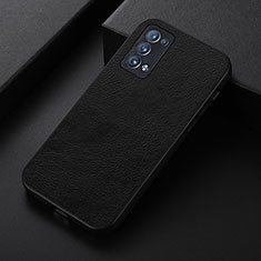 Coque Luxe Cuir Housse Etui B06H pour Oppo Reno6 Pro+ Plus 5G Noir