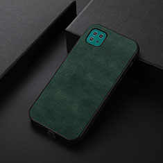 Coque Luxe Cuir Housse Etui B06H pour Samsung Galaxy A22s 5G Vert